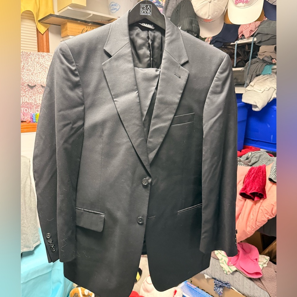 Jos. A. Bank Elegant Black Suit